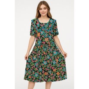 Pier 1 Passports x Vintage Retro Floral Prairie Maxi